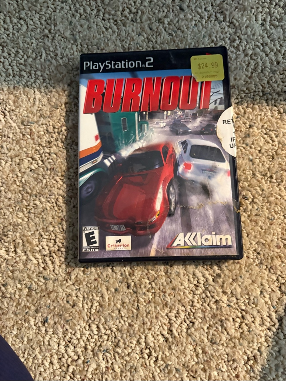 💥Buy 2 Get 1 Free💥 Sony Burnout PlayStation 2 Game